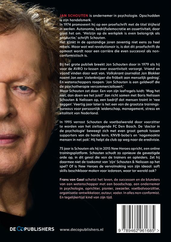 Ondernemer in psychologie achterkant