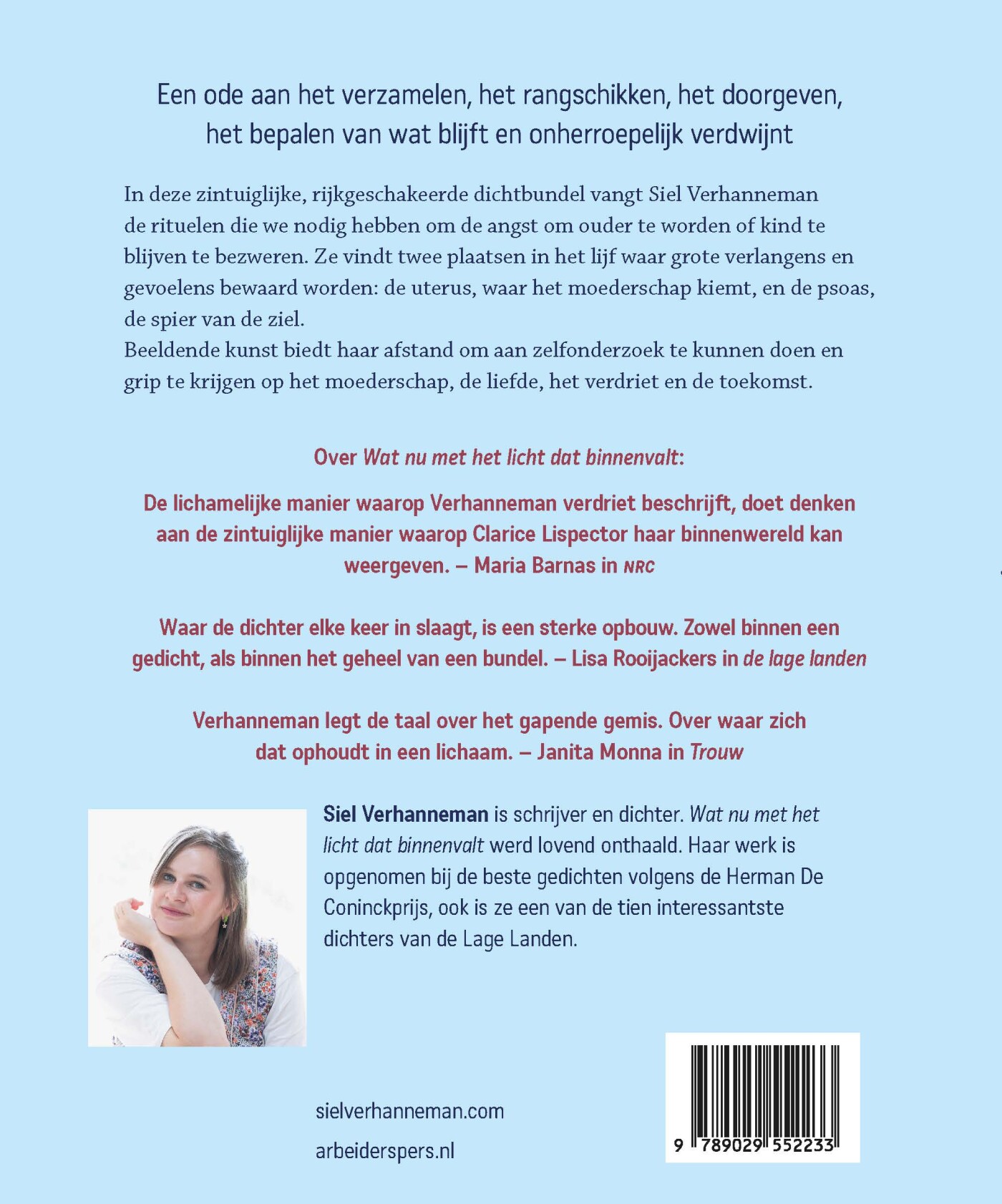 Wat wij doen dat heet bewaren achterkant