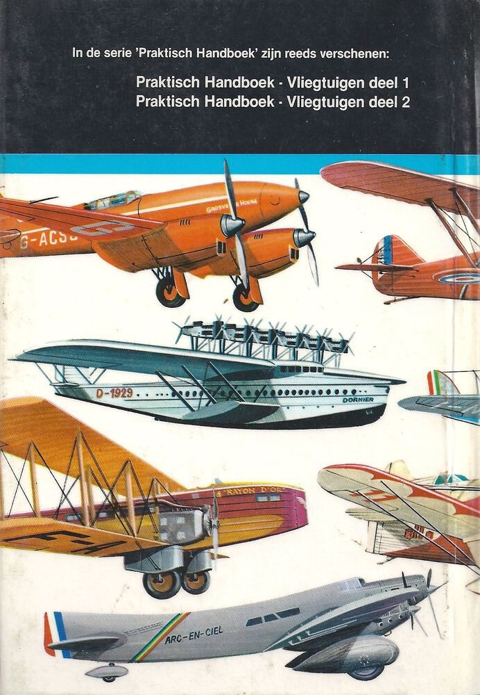 Praktisch handboek vliegtuigen - deel 2: van 1918 tot 1935 / Praktisch handboek vliegtuigen / 2 achterkant