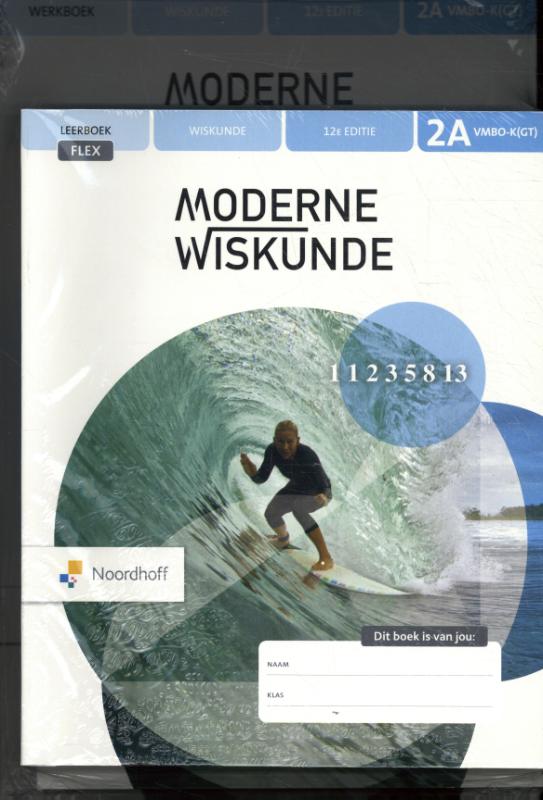 Moderne Wiskunde 2a+b vmbo-k(gt) flex Leerboek