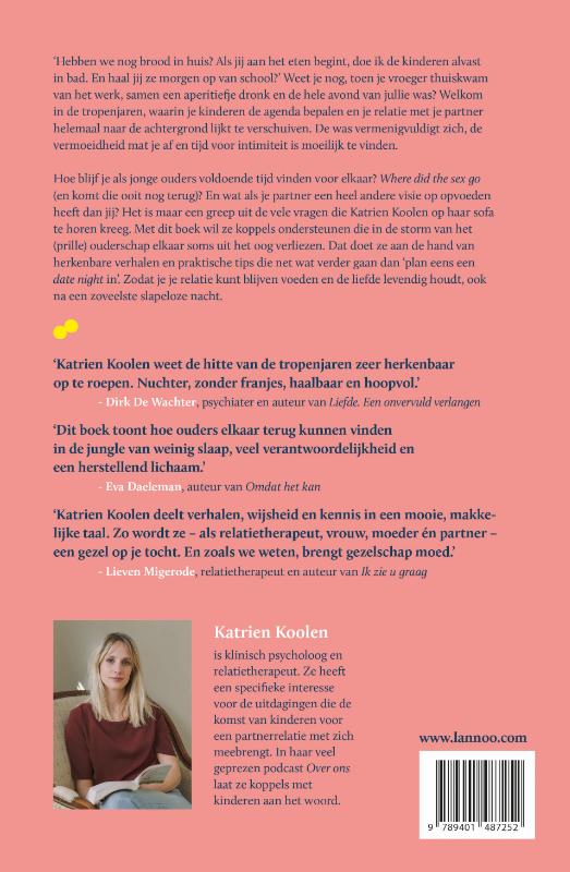 Liefde in de tropenjaren achterkant