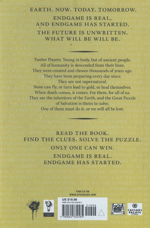 Endgame: The Calling achterkant
