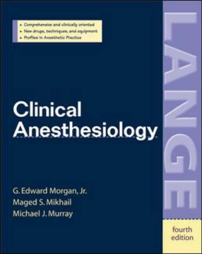 Clinical Anesthesiology