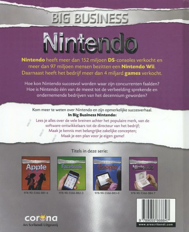 Nintendo / Big Business achterkant