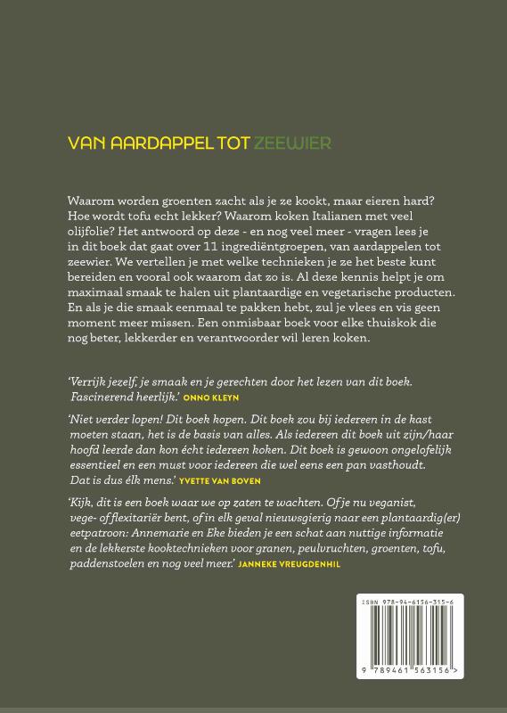 Van aardappel tot zeewier achterkant