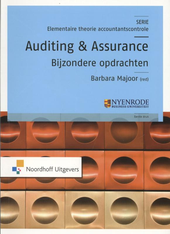 boekenbalie_9789001803209_cover Auditing en assurance / Bijzondere opdrachten / Elementaire theorie accountantscontrole