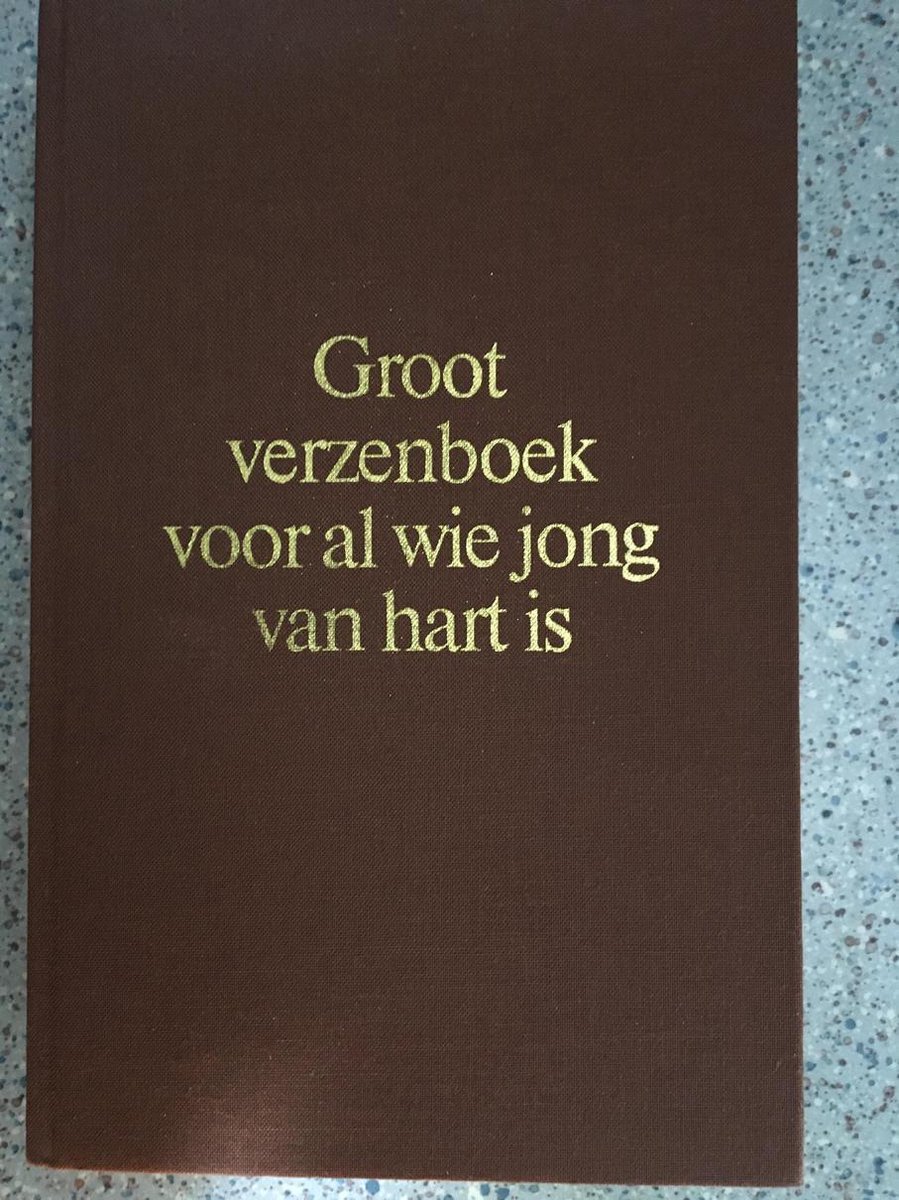 Groot verzenboek voor al wie jong van hart is