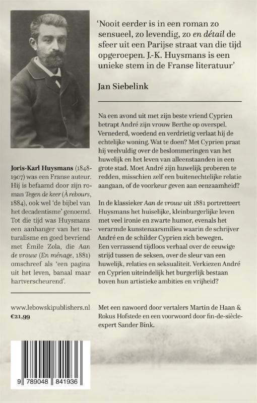 Aan de vrouw achterkant