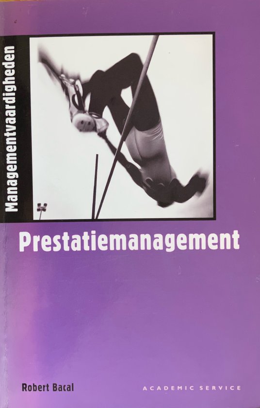 boekenbalie_9789052613925_cover Prestatiemanagement / Managementvaardigheden