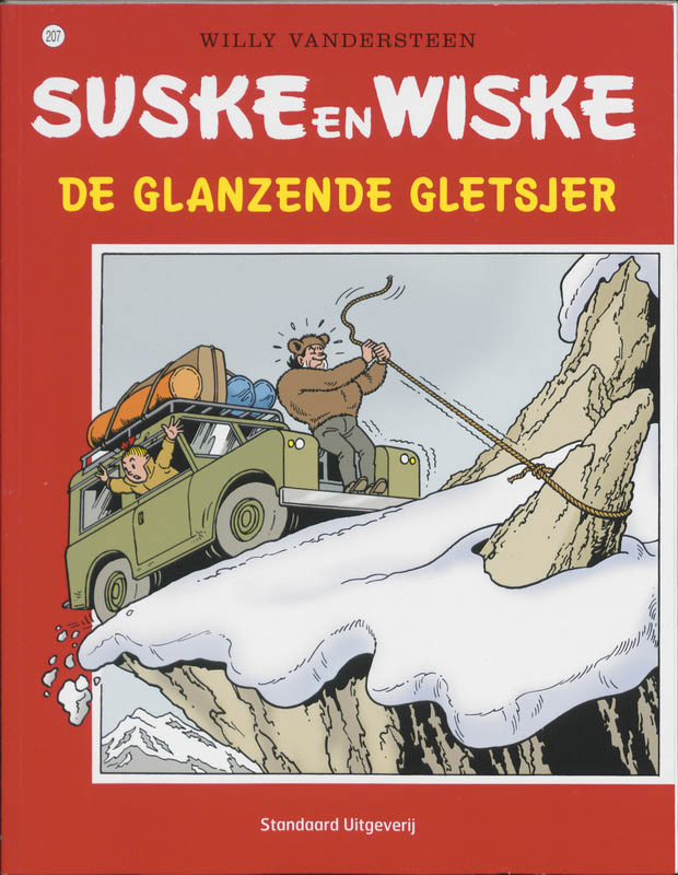 Willy Vandersteen De Glanzende Gletsjer / Suske En Wiske / 207