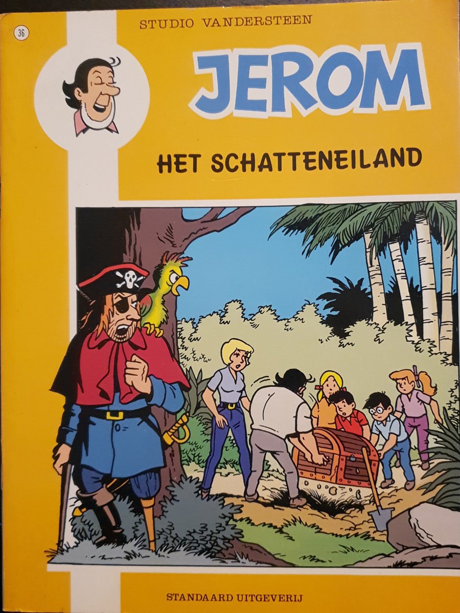 Wonderbare reizen van Jerom 36 - Schatteneiland