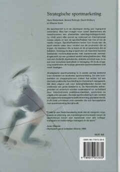 Strategische sportmarketing achterkant