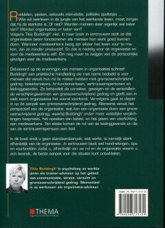 De lerende organisatie In vertrouwen / De lerende organisatie achterkant