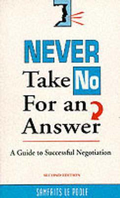 Never Take No for An Answer