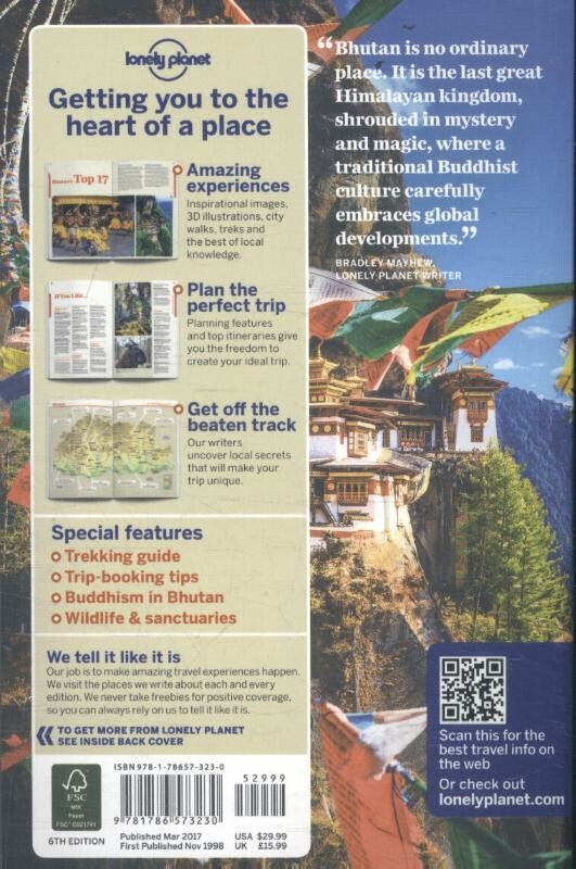 Bhutan 6 achterkant