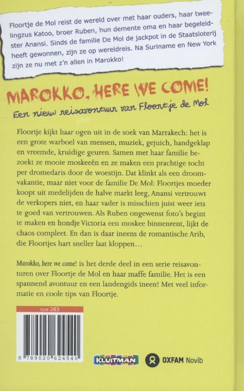 Marokko, here we come! Marokko, here we come! achterkant