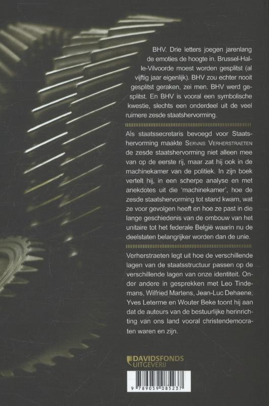 In de machinekamer van de politiek achterkant
