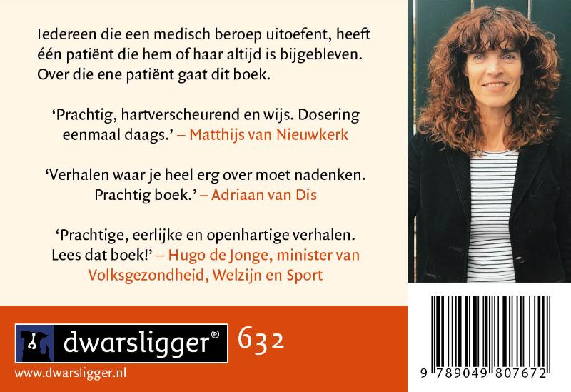 Die ene patiënt / Dwarsligger / 632 Die ene patiënt / Dwarsligger / 632 achterkant