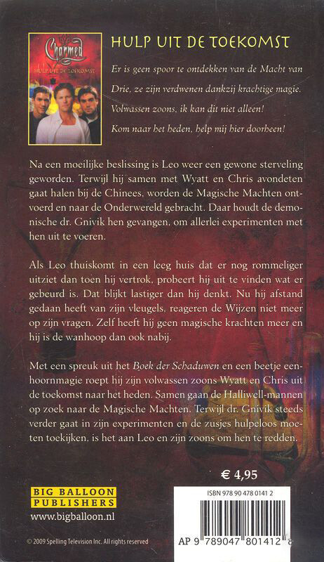 Hulp uit de toekomst / Charmed pockets / 30 achterkant