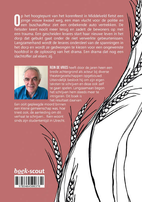 Golvend koren achterkant