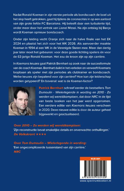 Koemans keuzes achterkant