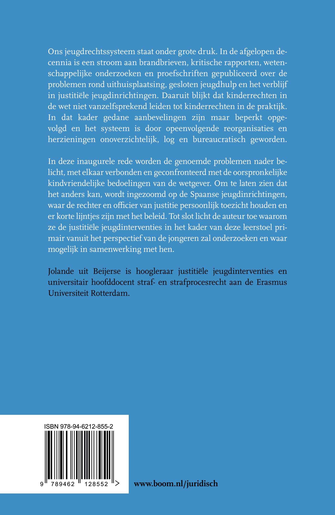 Kinderrechten in de wet, maar ook de praktijk? achterkant