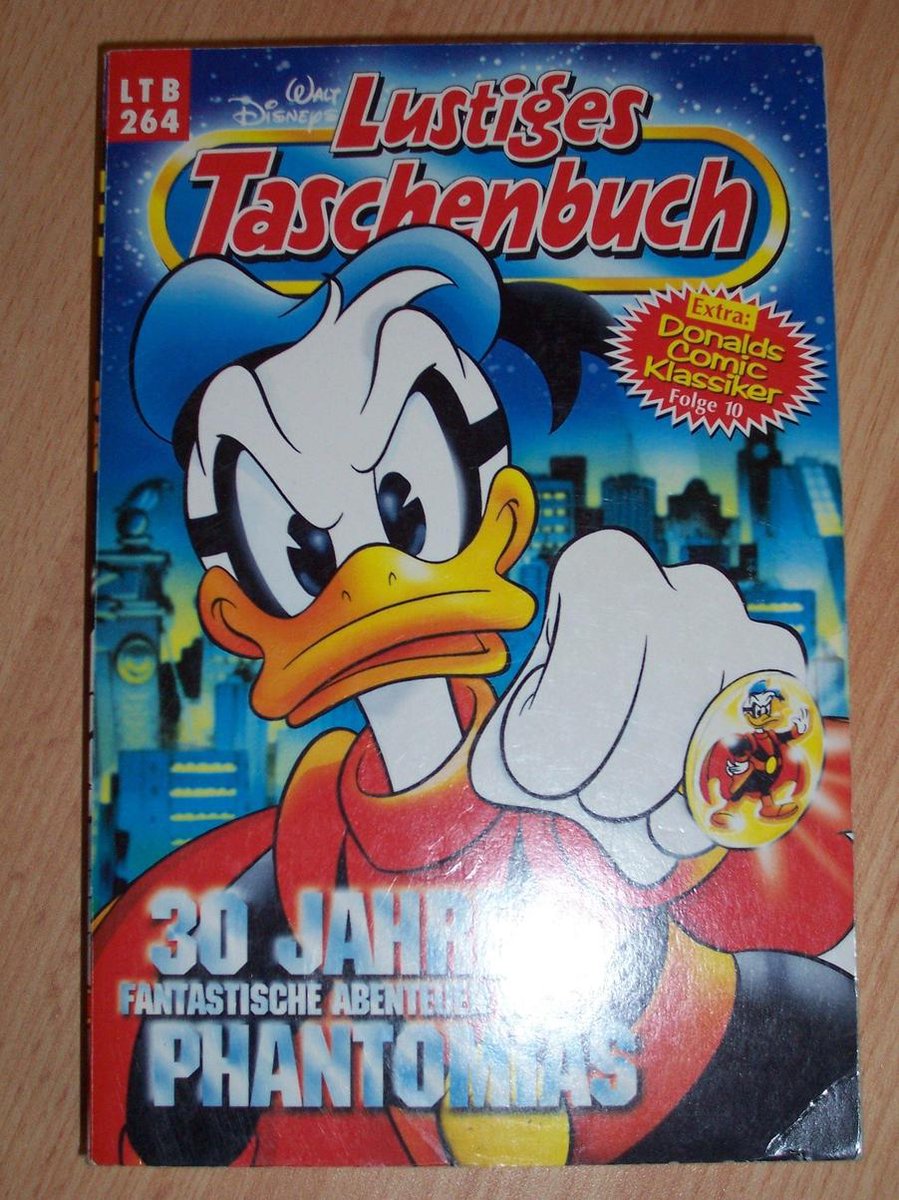 duitse Donald Duck pocket (lustiges taschenbuch 264)