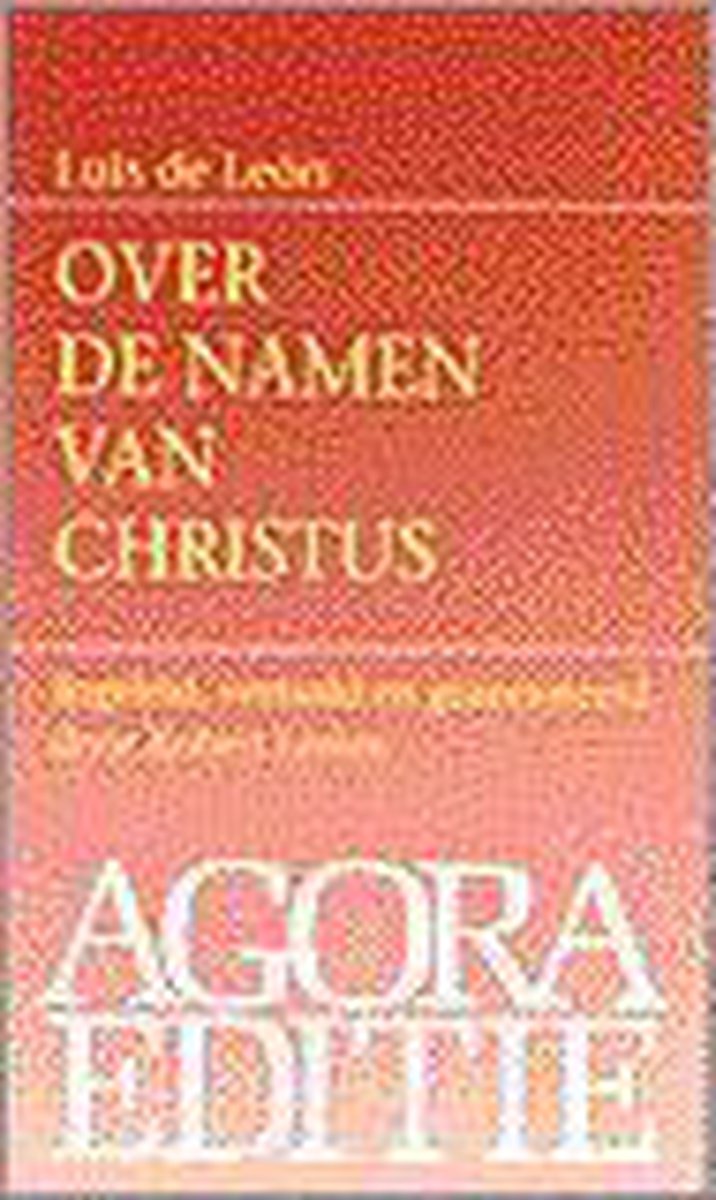 Over de namen van Christus