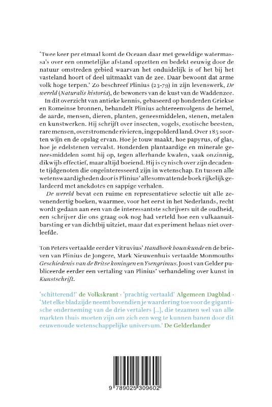 De wereld De wereld achterkant