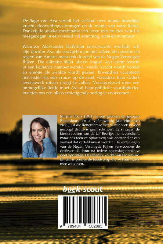 De Sage van Aya achterkant