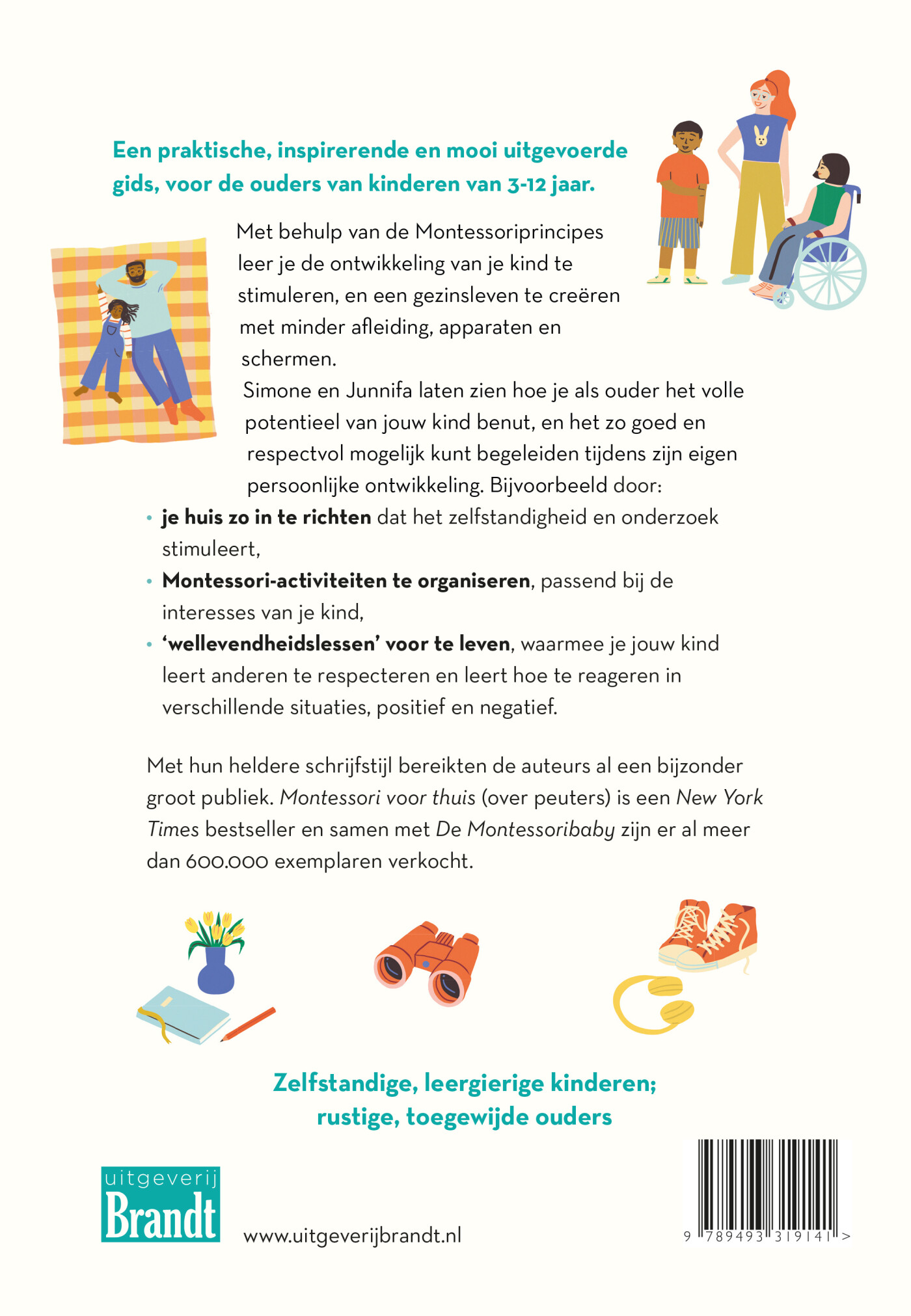 Het Montessori kind achterkant