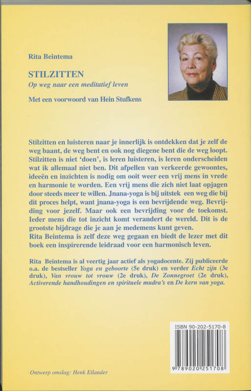 Stilzitten achterkant