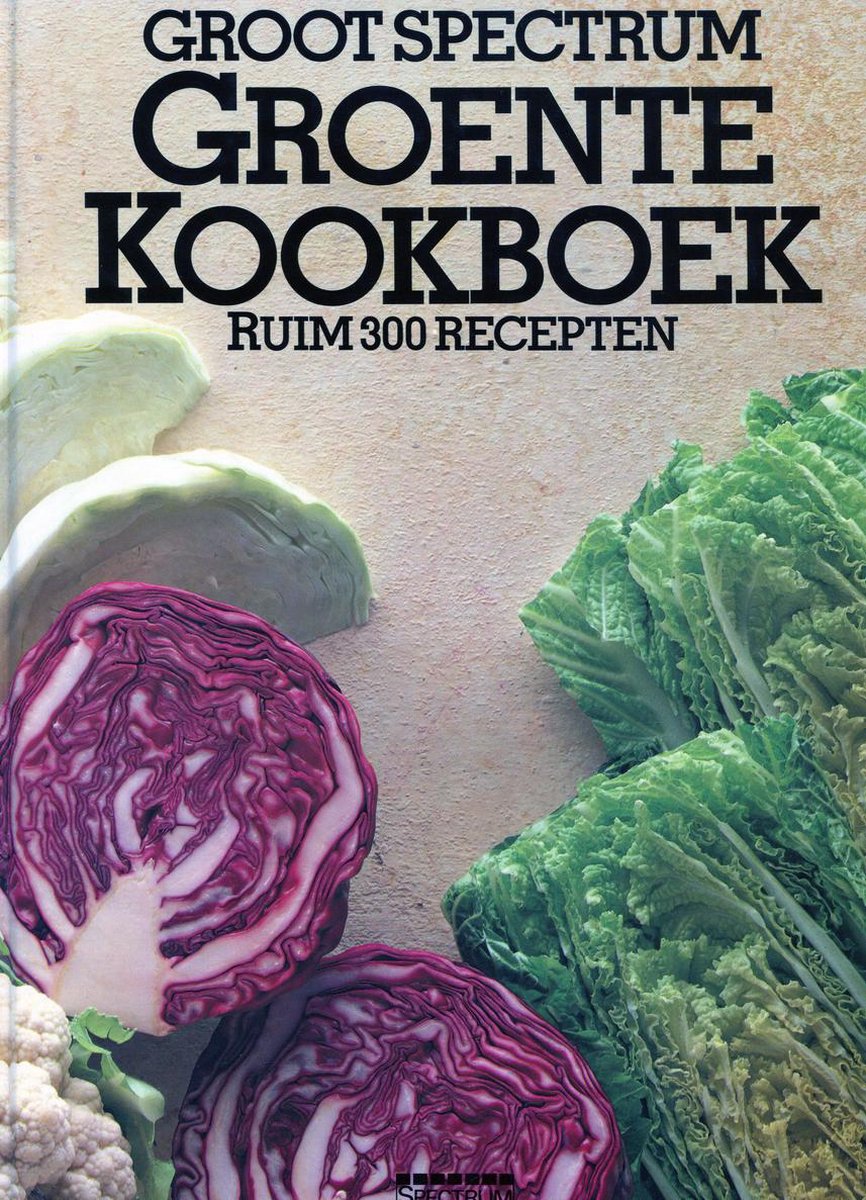 Groot spectrum groente kookboek