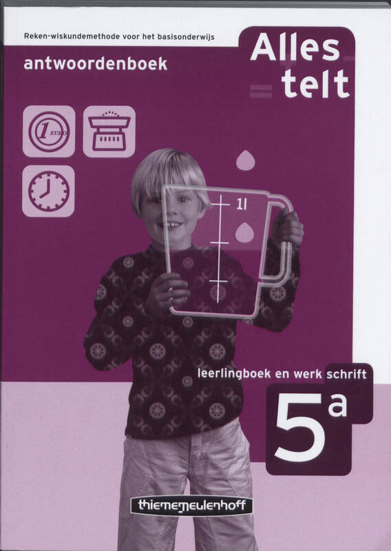 Alles telt-2e dr Antwbk 5A Leerlbk+Werkschr