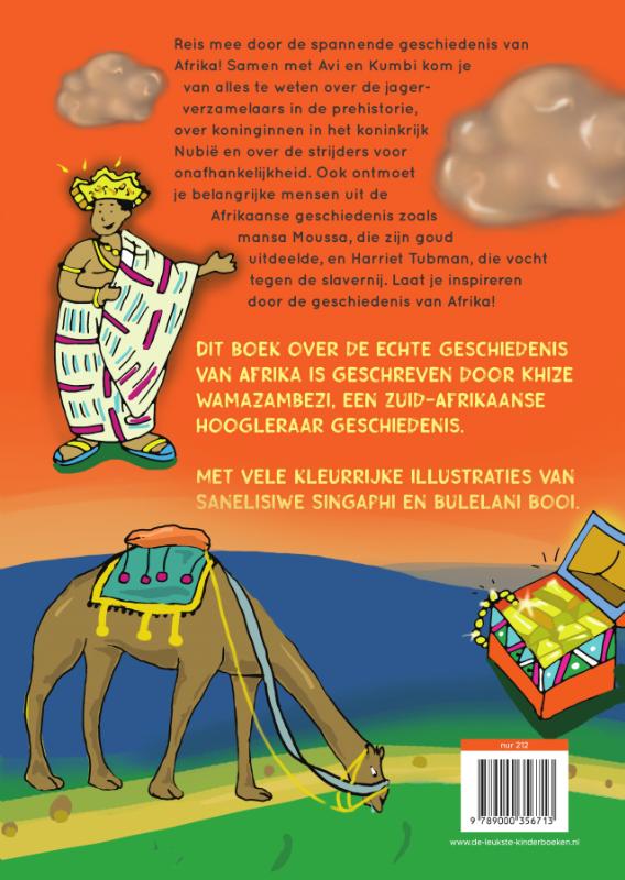 In Afrika met Avi en Kumbi achterkant