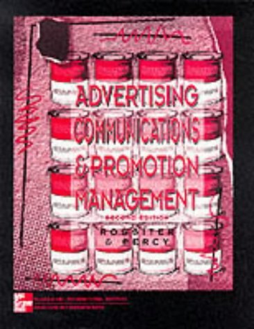Advertising Communications And Promotion Management