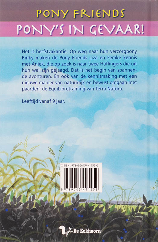 Pony's in gevaar / Pony Friends / 9 Pony's in gevaar / Pony Friends / 9 achterkant