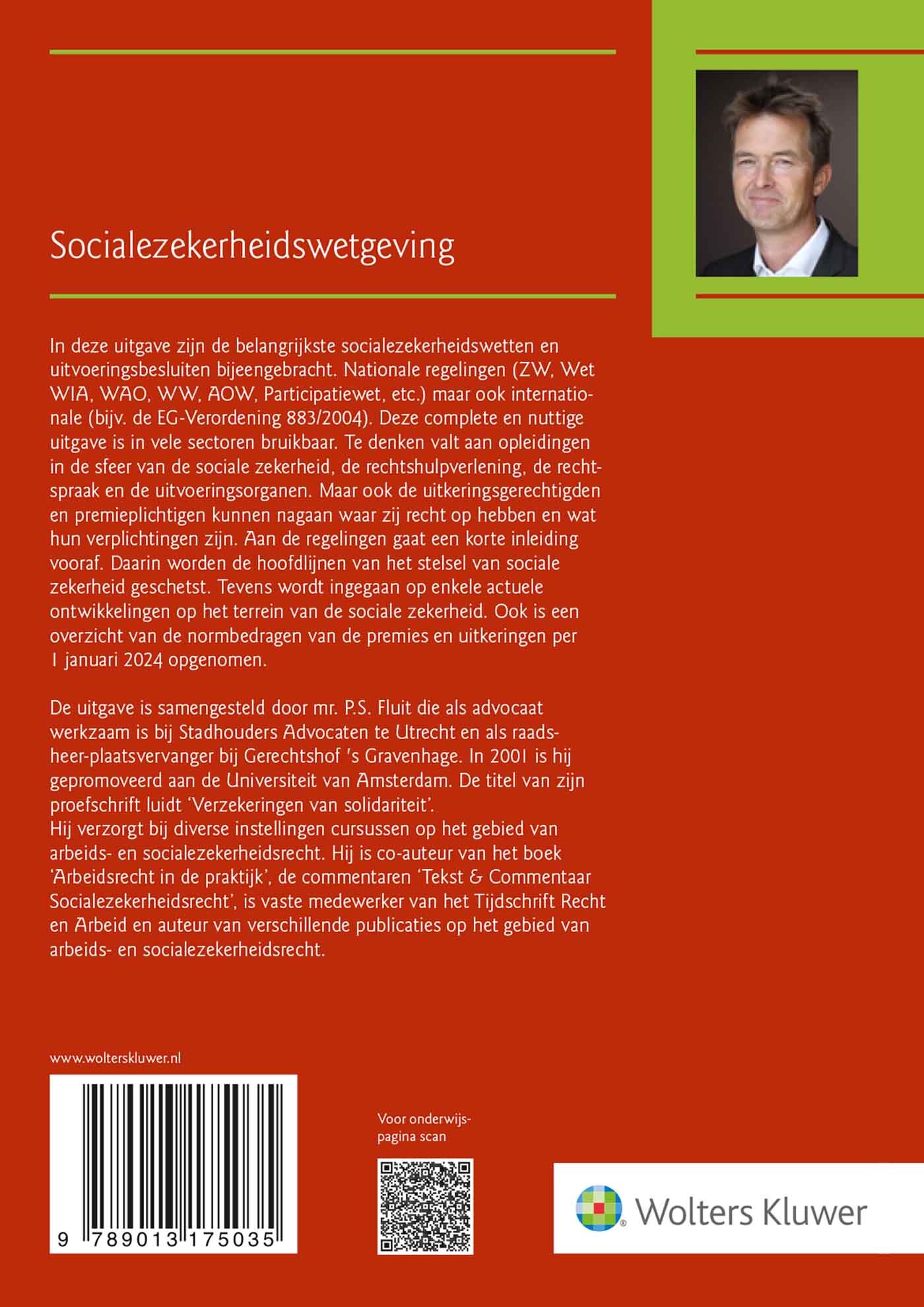 Socialezekerheidswetgeving 2024 achterkant