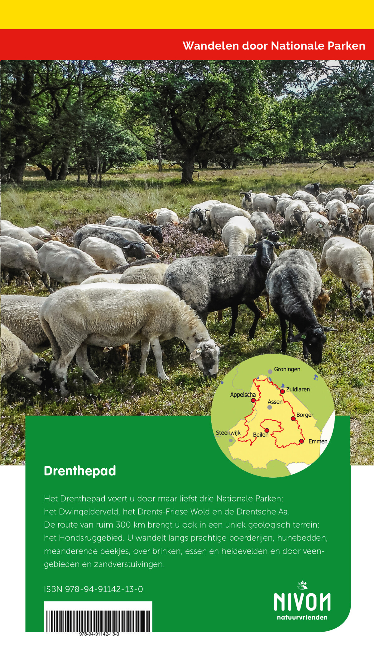 Drenthepad / Streekpad / 6 achterkant