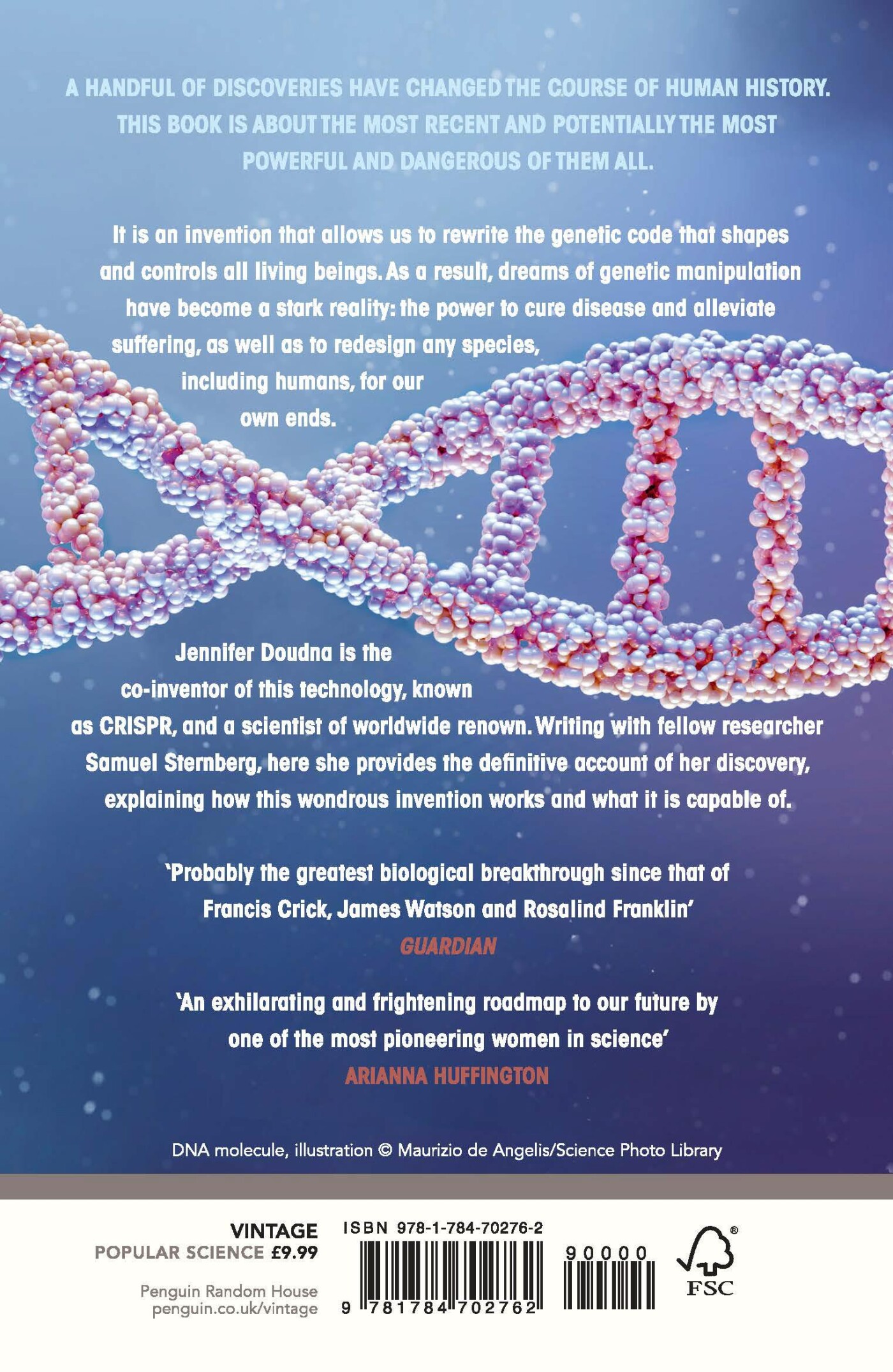 A Crack in Creation achterkant