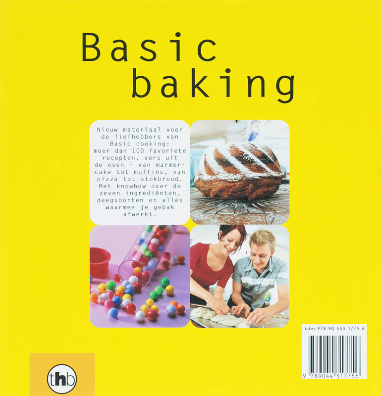 Basic Baking achterkant