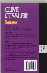 Sahara / Dirk Pitt-avonturen achterkant