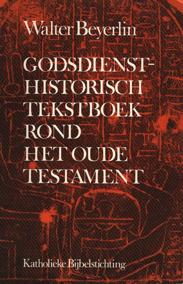 Godsdiensthistorisch tekstboek rond het Oude Testament