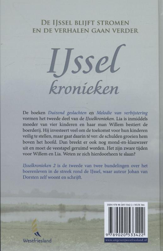 IJsselkronieken 2 Duizend geslachten Melodie van verbijstering achterkant