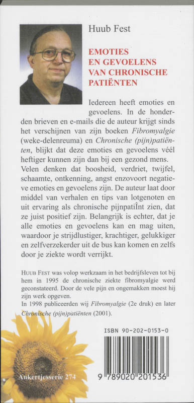 Emoties en gevoelens van chronische patienten / Ankertjes / 274 achterkant