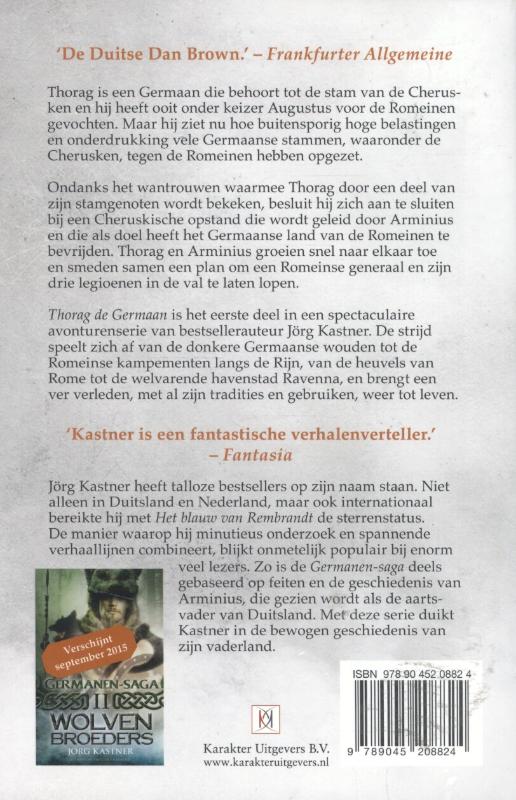 Thorag de Germaan / Germanen-saga / 1 achterkant
