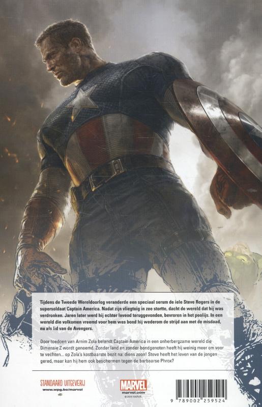 Captain America / 001 / Marvel achterkant