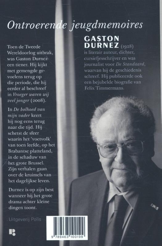 De bolhoed van mijn vader achterkant
