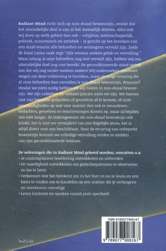 Radiant mind achterkant