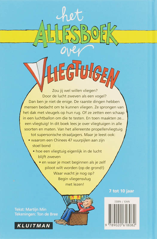 Het Allesboek Over Vliegtuigen achterkant